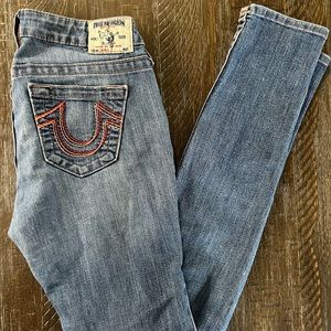 True religion womens jeans distressed size 27